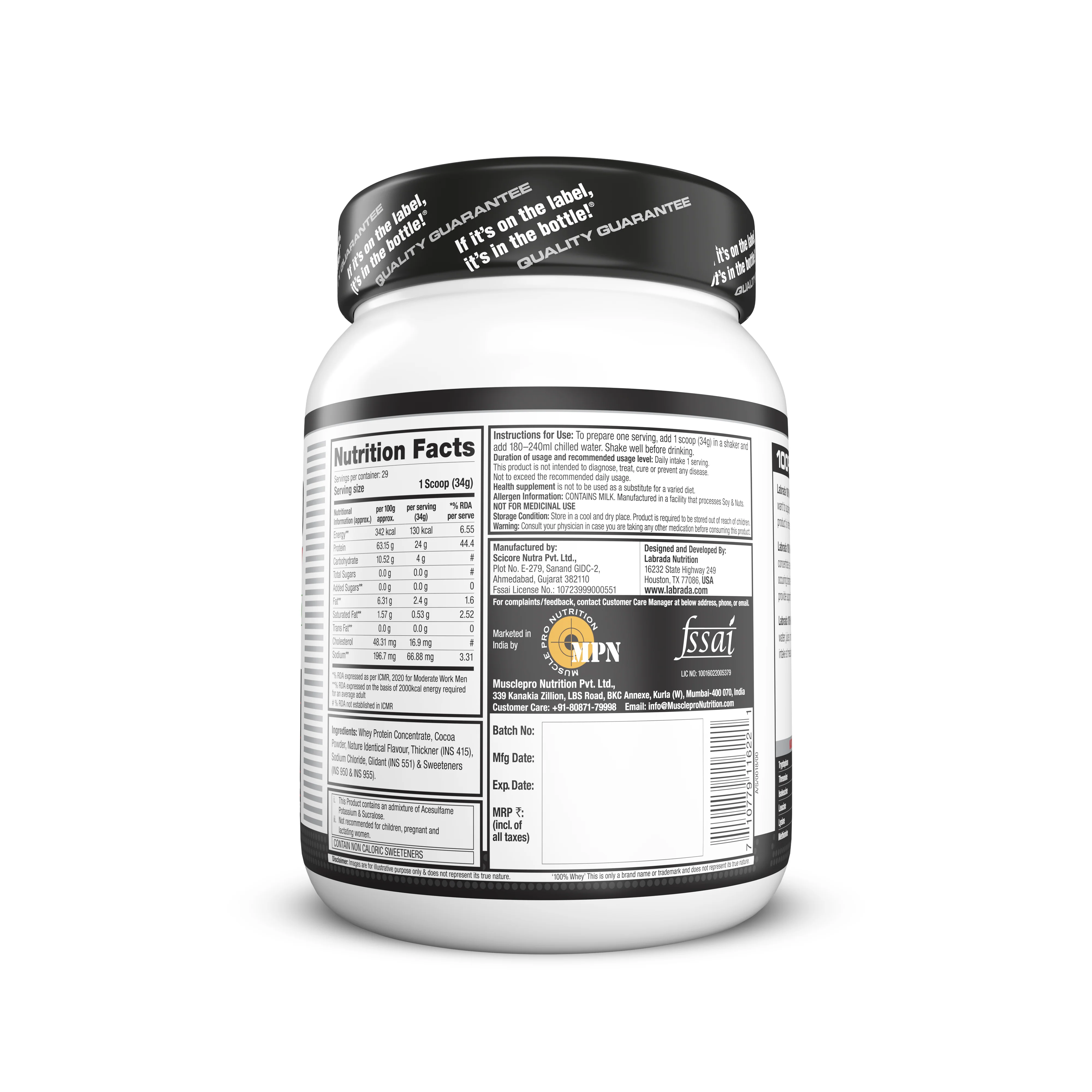 Labrada 100% Whey Protein - Image 5