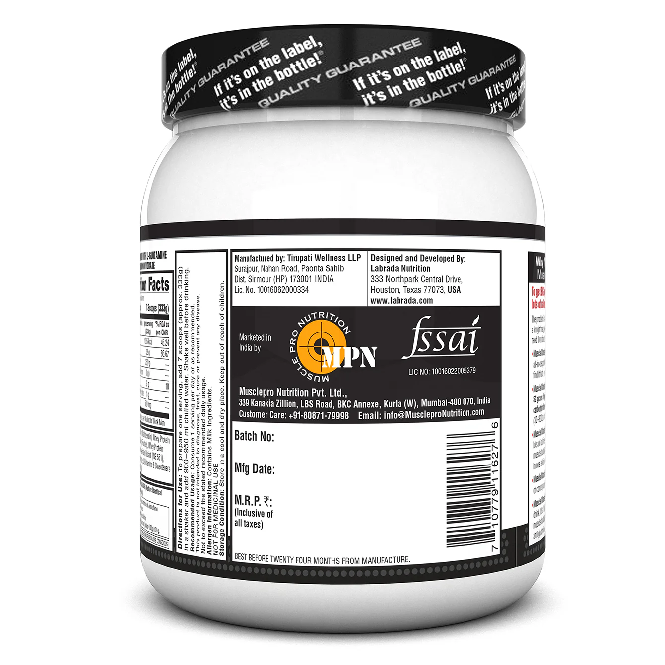 Labrada Muscle Mass Gainer - Image 26