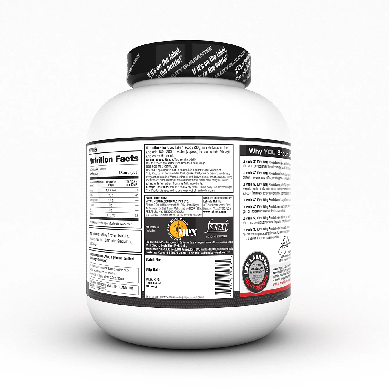 ISO 100% Whey Protein Isolate - Image 10
