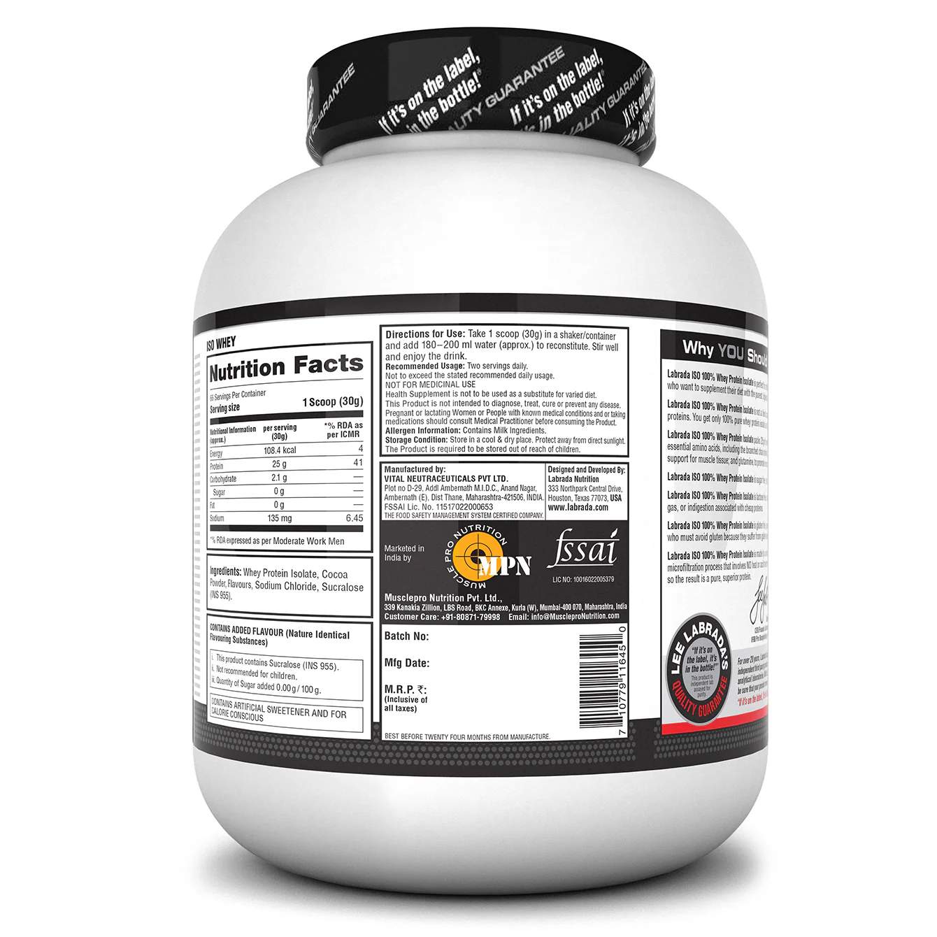 ISO 100% Whey Protein Isolate - Image 15