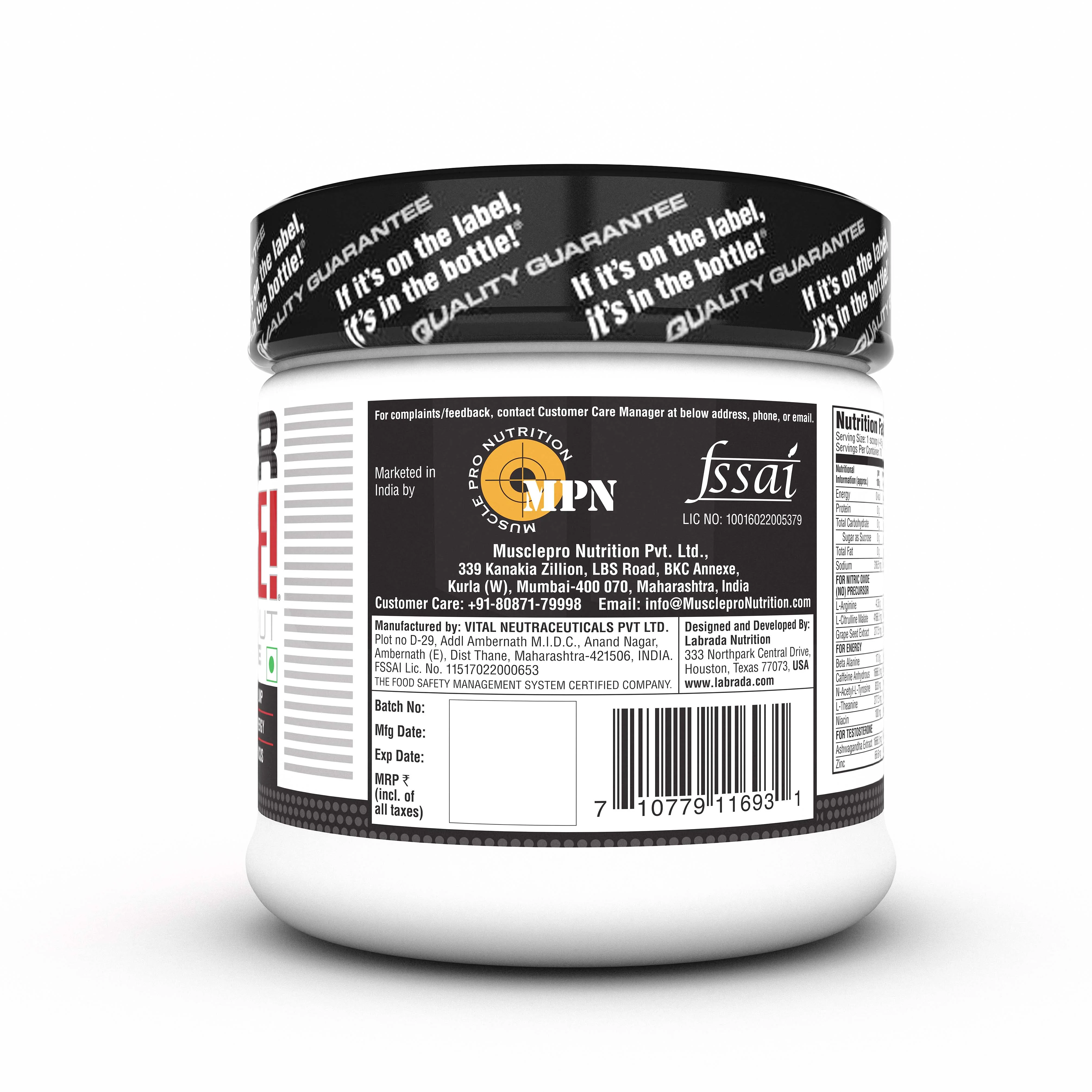 Labrada SUPER CHARGE Pre-Workout Concentrate - Image 5